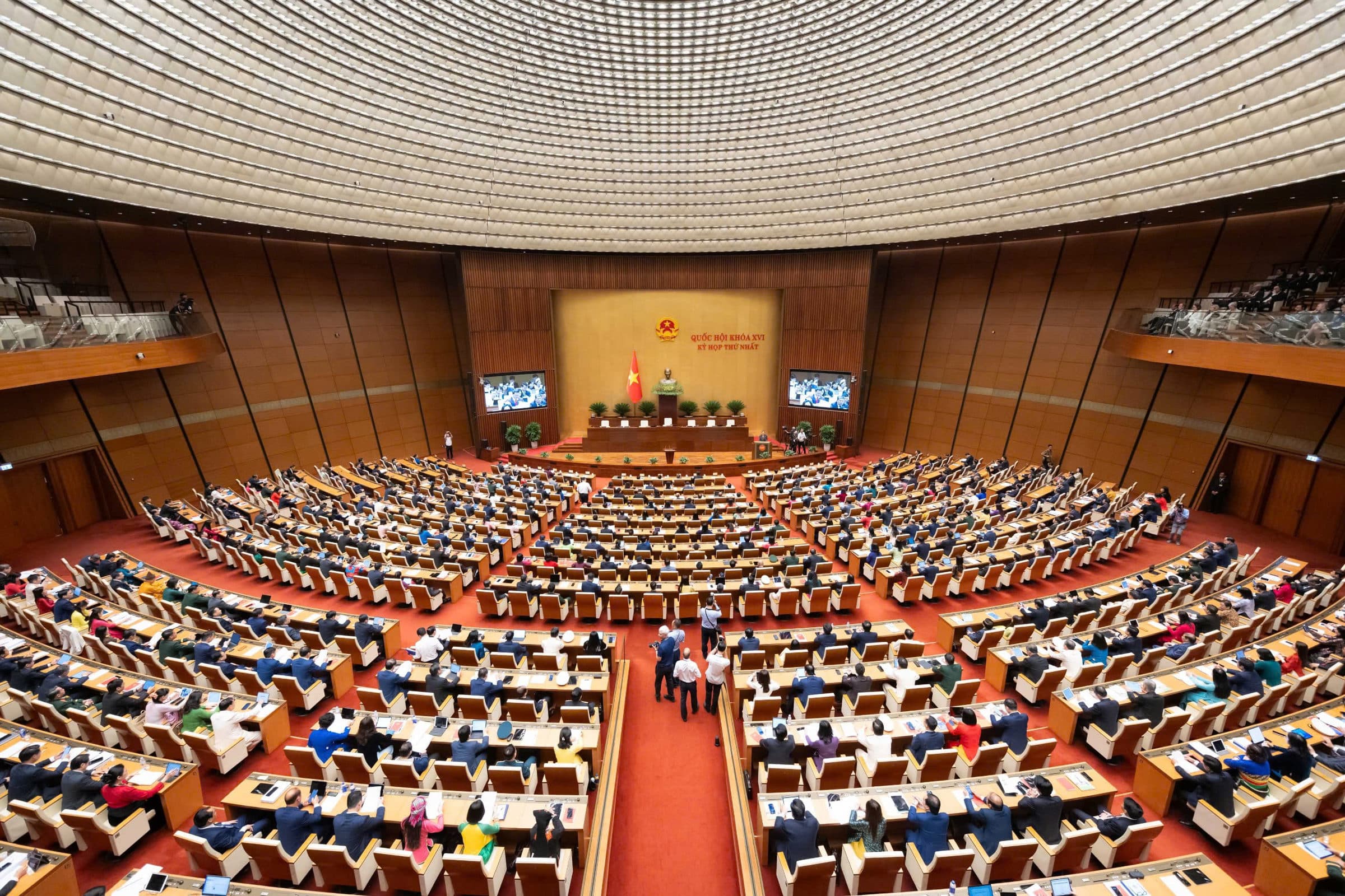 First session, 16th National Assembly: Consolidating key leadership positions of the State