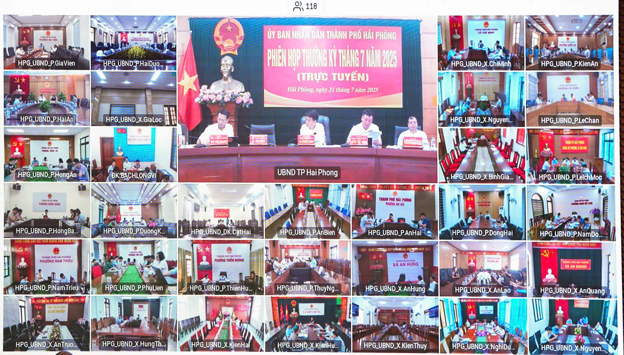 Regular meeting of the City People's Committee in July: Drastically carry out key tasks, striving to disburse over 100% of the public investment capital plan in 2025