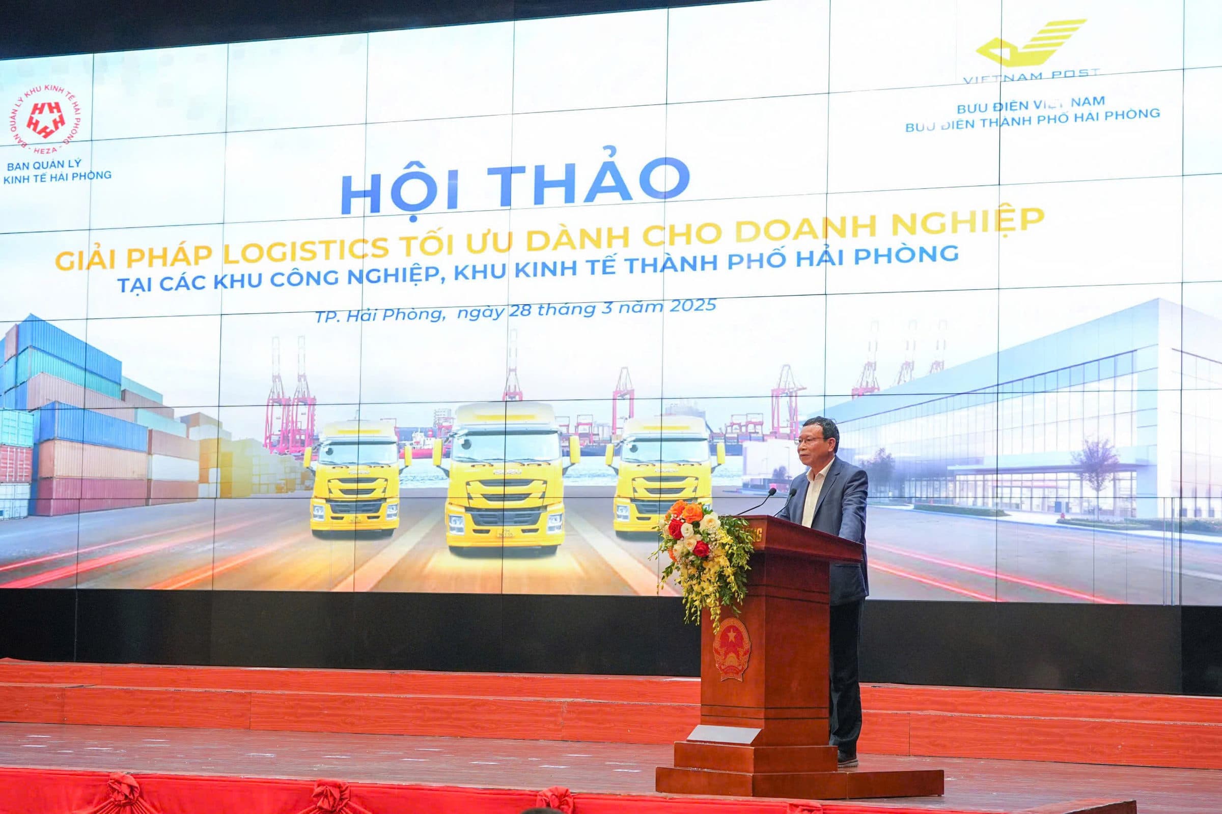 Workshop "Optimal Logistics solutions for businesses in industrial parks and economic zones in Hai Phong city"