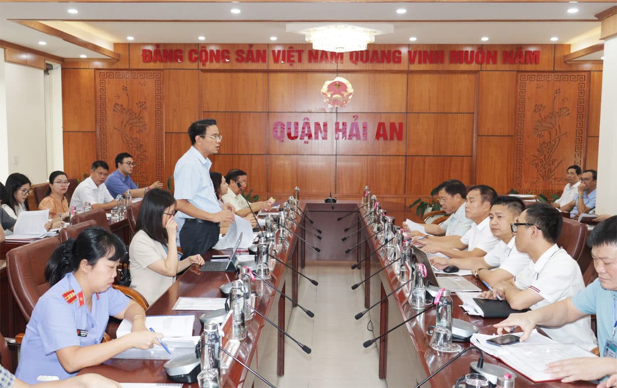 Giám sát thực hiện các quy định của pháp luật trong cấp Giấy chứng nhận quyền sử dụng đất, quyền sở hữu nhà ở và tài sản gắn liền tại quận Hải An