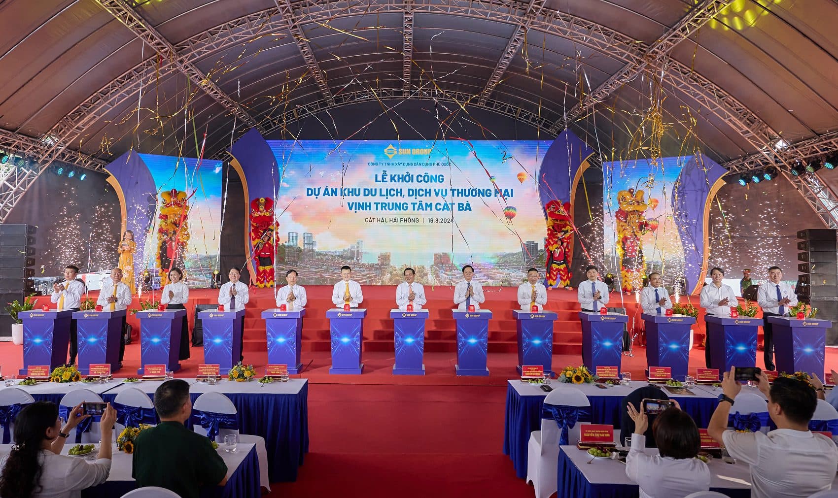 Commencement of Cat Ba Central Bay tourist and commercial service area project