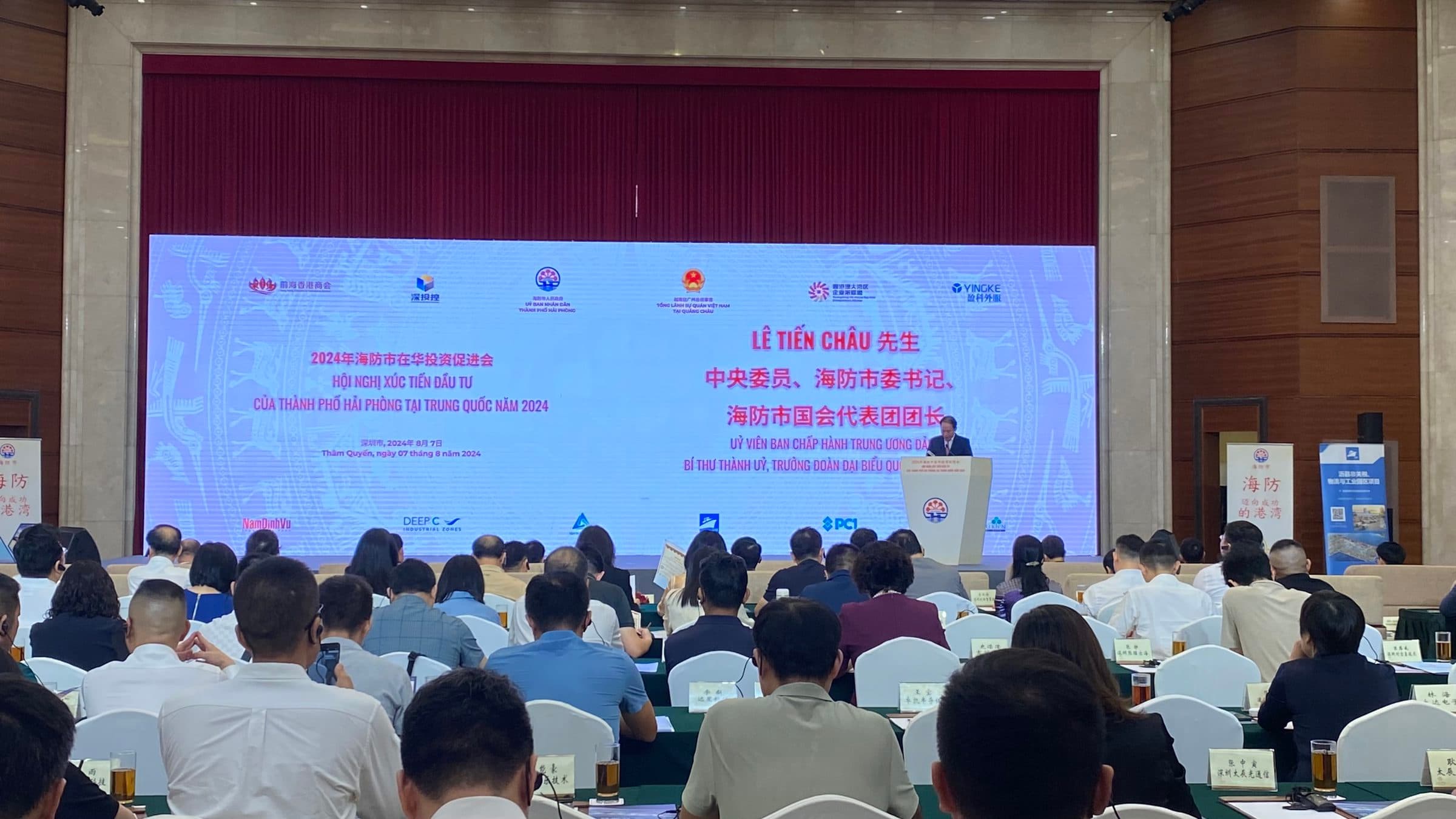 Thúc đẩy hợp tác toàn diện giữa 02 thành phố Hải Phòng-Thâm Quyến và các Nhà đầu tư Trung Quốc