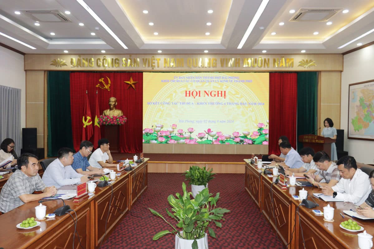 Khối thi đua các cơ quan Quản lý kinh tế thành phố triển khai phương hướng, nhiệm vụ 6 tháng cuối năm 2024
