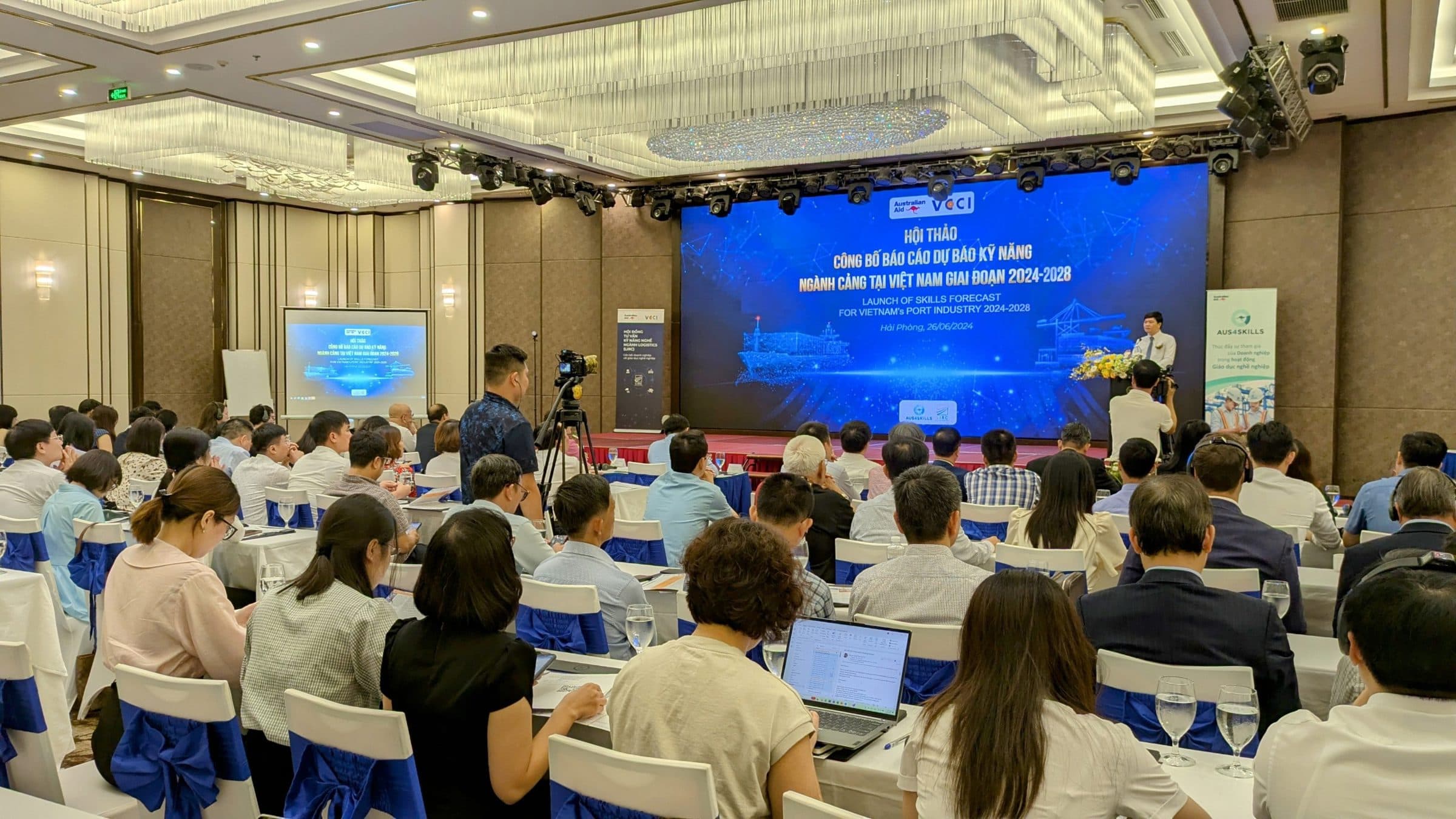 Hội thảo “Công bố Báo cáo Dự báo kỹ năng ngành Cảng tại Việt Nam, giai đoạn 2024 – 2028”