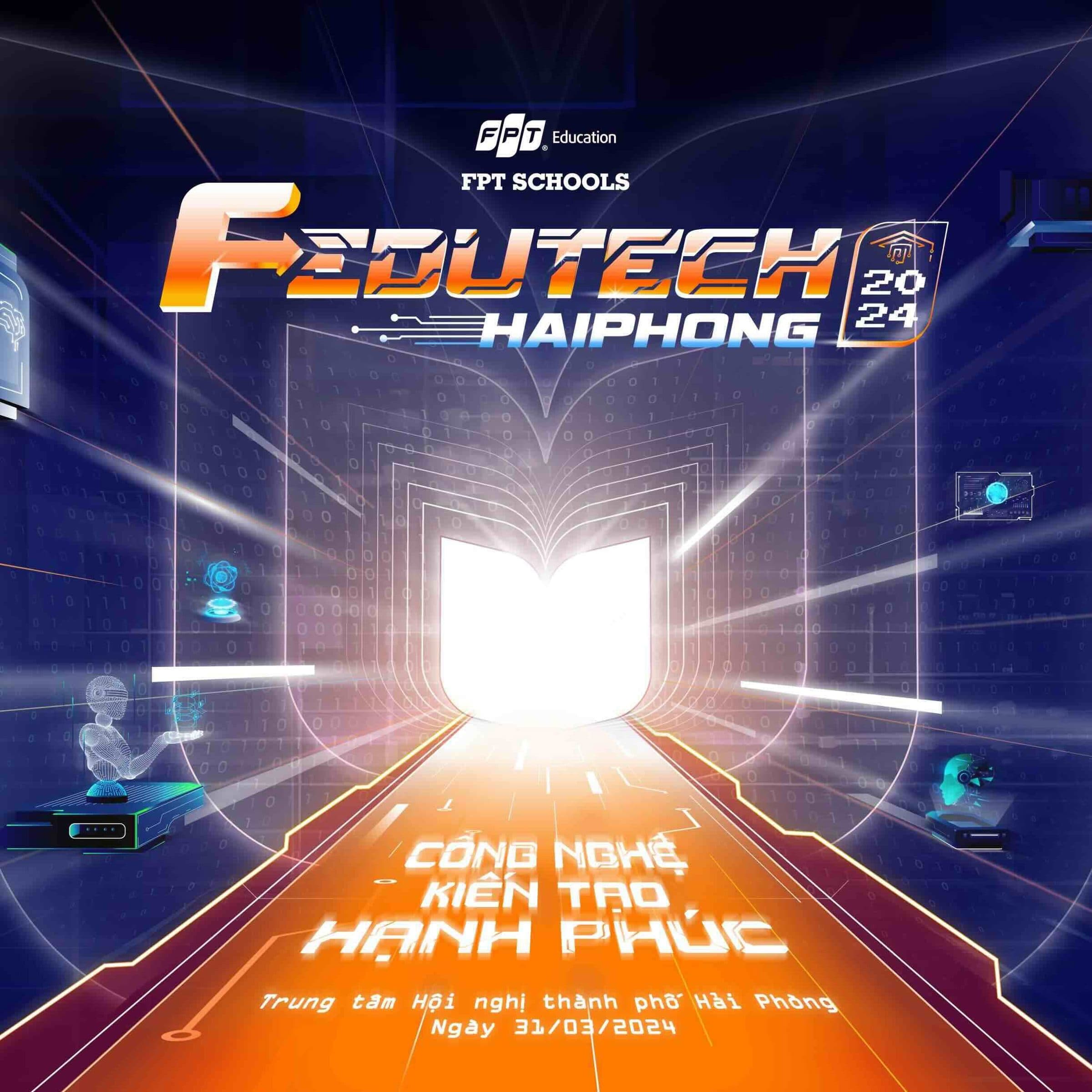 Large-scale technology event F-Edutech held in Hai Phong on March 31, 2024