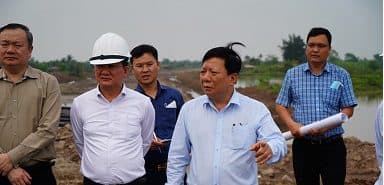 Accelerate the progress of site clearance and focus on the construction of the coastal road project