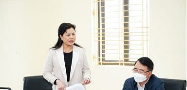 Vice Chairman of the City People's Committee Le Khac Nam inspected the progress of projects at Hai Phong City Sailing Training Area serving SEA Game 31