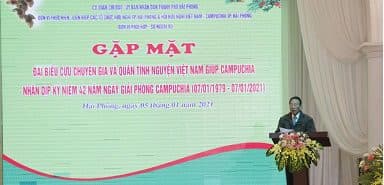 元専門家やカンボジア支援ベトナム人ボランティアとの面会