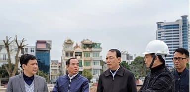 Dự án Cải tạo sân vận động Máy Tơ, quận Ngô Quyền thành công viên cây xanh đạt 75% khối lượng công việc