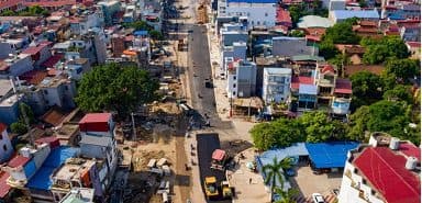 ホーセン－カウラオ２道路建設投資プロジェクト：引き渡し品の適時完成に向けて積極的に工事を実施