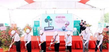 Nam Cau Kien Industrial Park starts construction on the key project complex phase II in the investment and development strategy of eco-industrial park