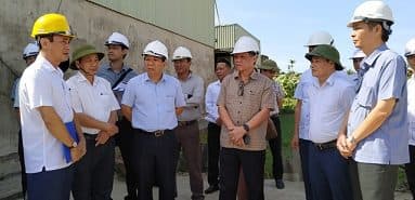 The project to renovate and upgrade the road from Doan Lap intersection to Dang bridge, Han bridge and National Highway 37 is behind schedule and does not meet the set requirements.