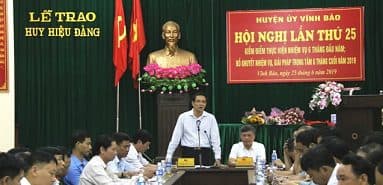 Vĩnh Bảo: Tích cực tuyên truyền, vận động nhân dân trong công tác giải phóng mặt bằng thực hiện các dự án