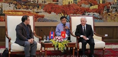Lãnh đạo thành phố tiếp Đoàn công tác Chính phủ – Hội chữ Thập đỏ Lào