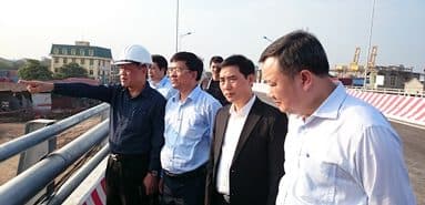 다양한 수준의 교통 교차로 Nguyen Binh Khiem - Dinh Vu: 2017년 11월 말까지 완료 예정