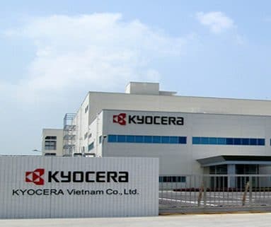 Dự án sản xuất máy và thiết bị cho văn phòng Kyocera Việt Nam