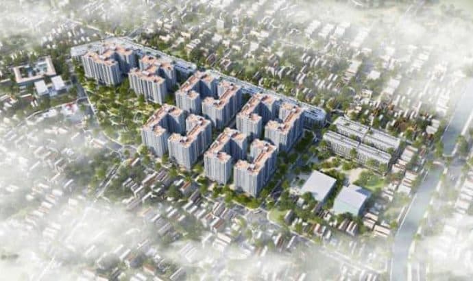 Social Housing Project at General Warehouse 3 Lac Vien