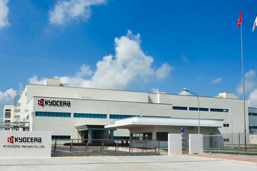 Dự án sản xuất máy và thiết bị cho văn phòng Kyocera Việt Nam