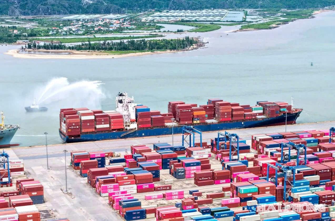 Cảng biển Hải Phòng đứng thứ 26 thế giới về lưu lượng hàng hóa qua cảng