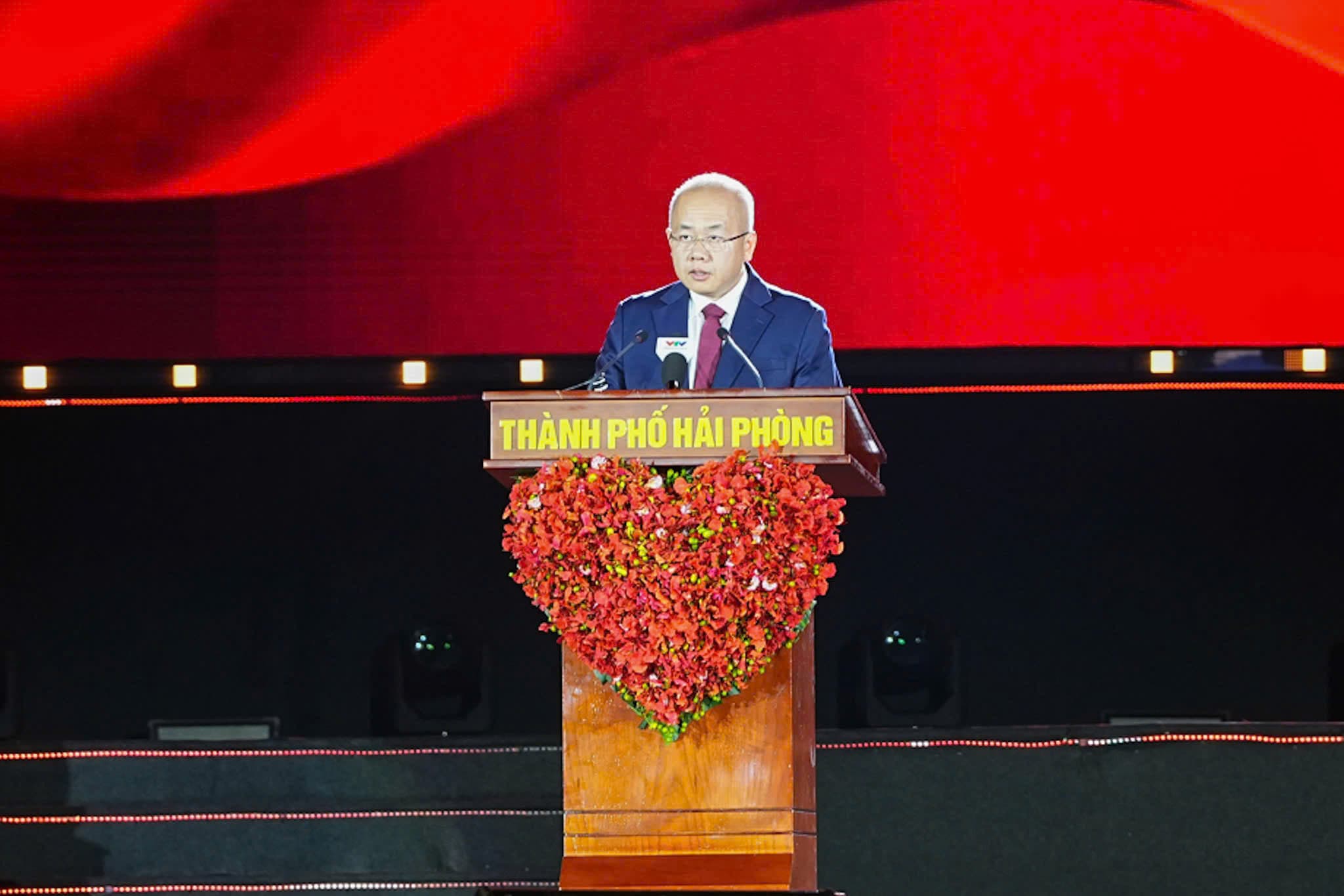 レッドポインシアナフェスティバル - ハイフォン2026のオープニングプログラムにおける市人民委員会委員長のスピーチ全文