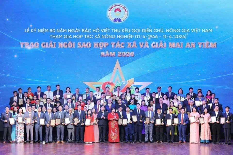 Award ceremony of "COoperative STAR AND "MAI AN TIEM" AWARD in 2026