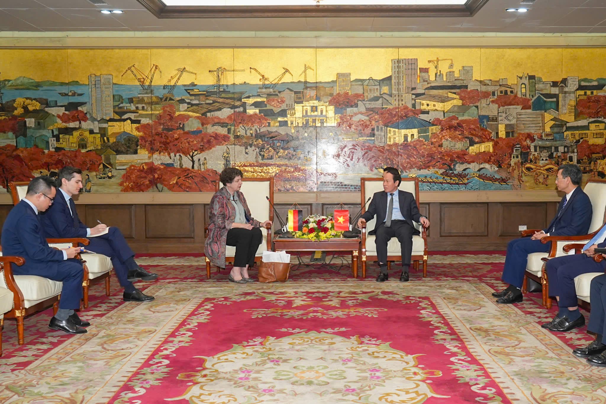 City Party Secretary Le Tien Chau received a courtesy call on the Ambassador of the Federal Republic of Germany in Vietnam