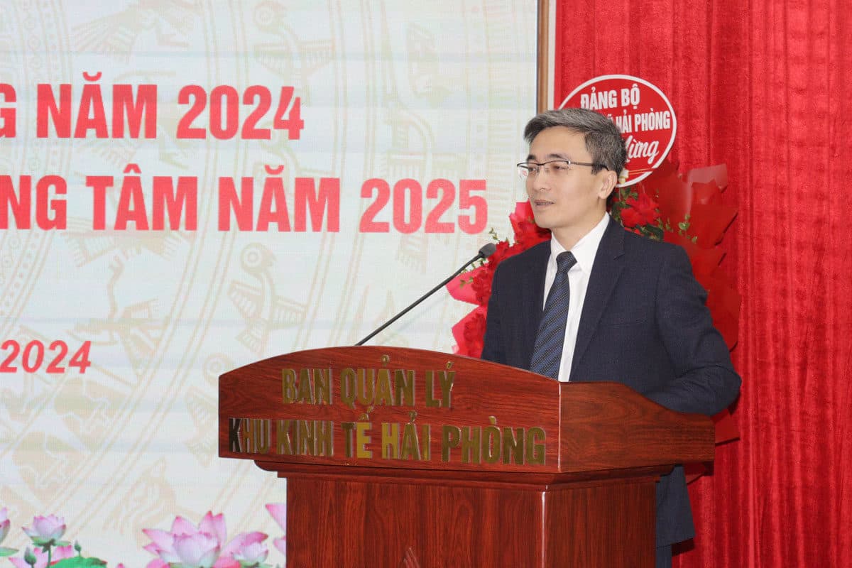 Hai Phong Economic Zone Party Committee: Summary of Party building work in 2024; Deploying directions, tasks, and focus in 2025