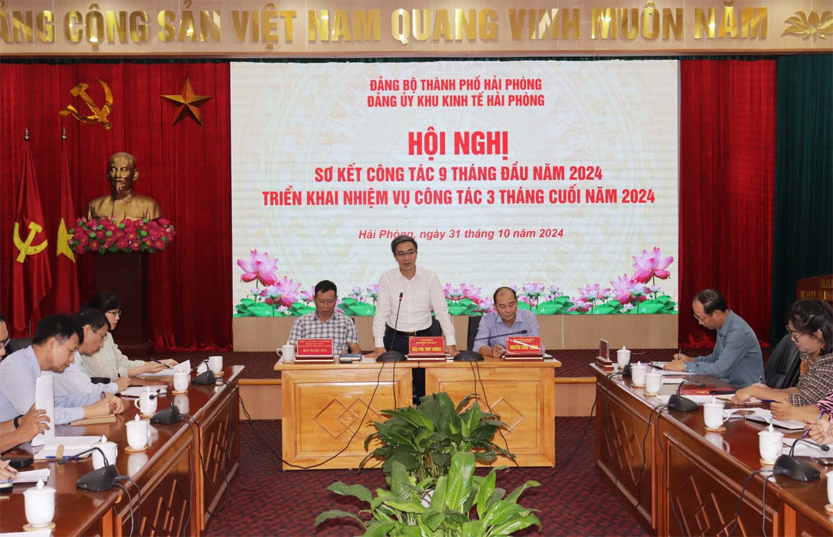 Hai Phong Economic Zone Party Committee focuses on directing party cells to organize the Congress to ensure the planned progress