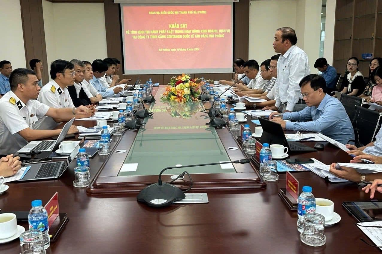 Survey on the law enforcement situation in service business activities at Tan Cang Hai Phong International Container Terminal Co., Ltd