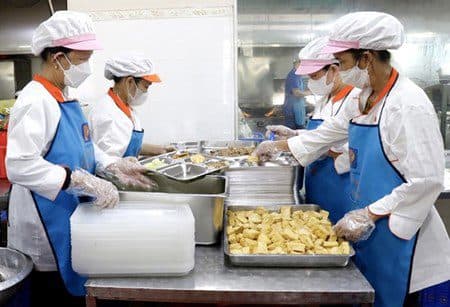 Strengthen measures to prevent food poisoning at collective kitchens inside and outside industrial zones and clusters in the city