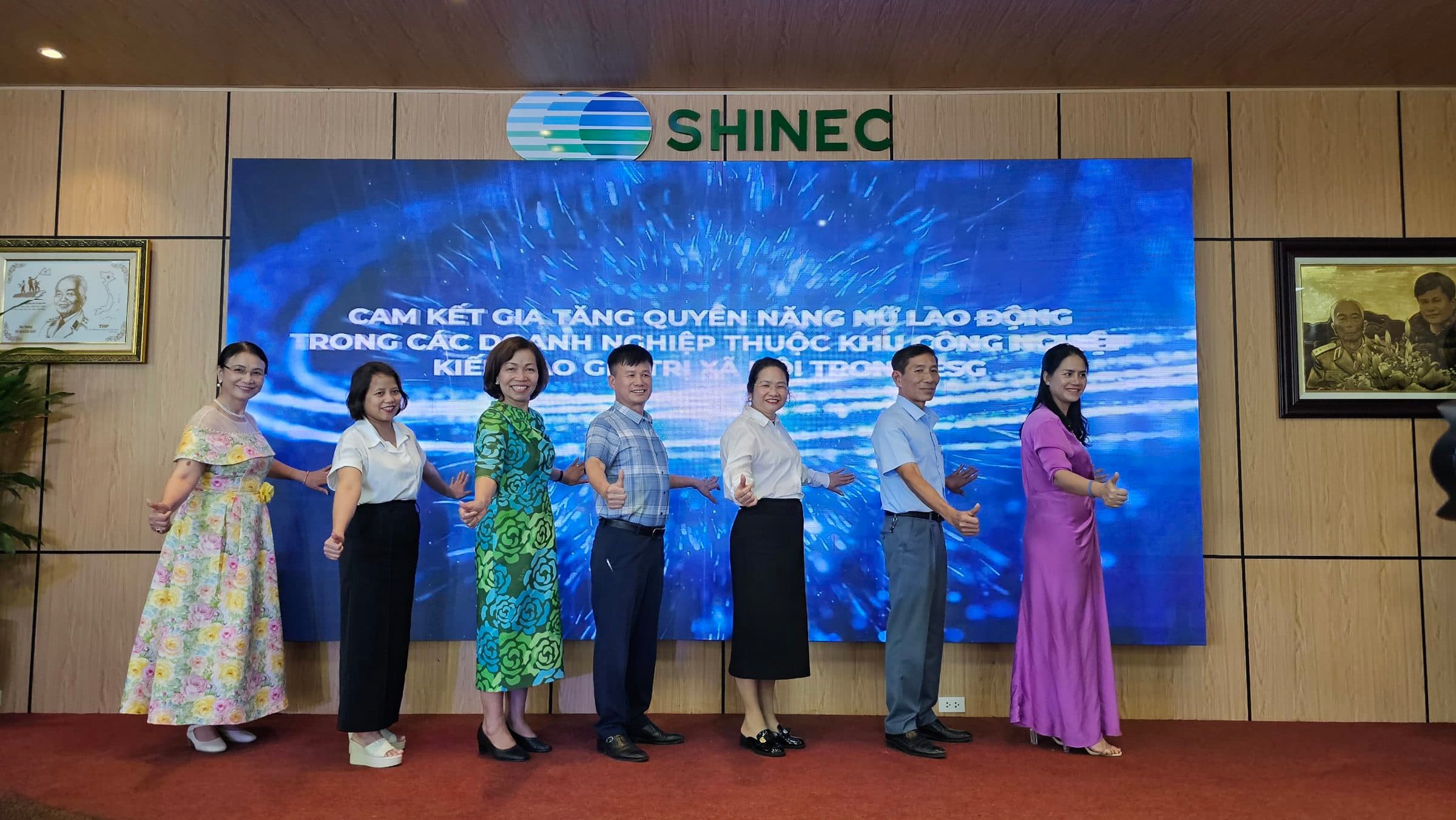 Raising awareness of gender equality, increasing the power of female workers in enterprises in the Industrial Park