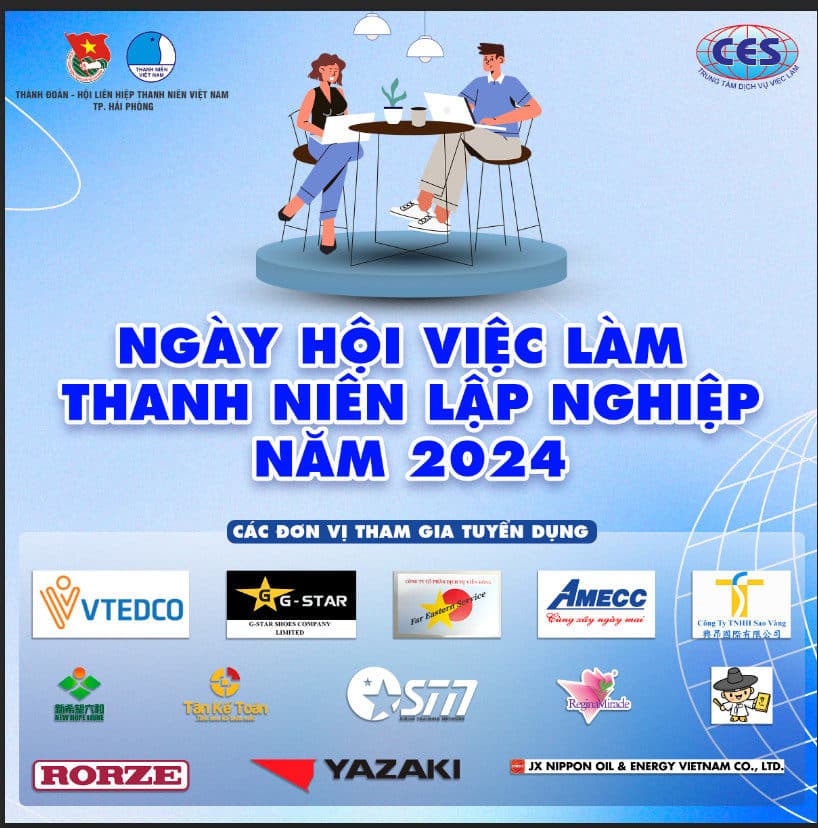 The 2024 Youth Career Fair will take place on February 24, 2024 at the An Duong District Cultural House.