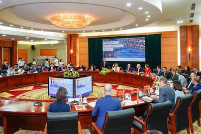 ハイフォンの企業と中国およびインドの企業間の貿易を結び付ける
