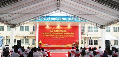 Hong Bang District: Commencement of investment project to build Hong Bang High School