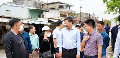 In June 2022, it is necessary to hand over the entire clean site of the investment project to build technical infrastructure of North Song Cam New Urban Area