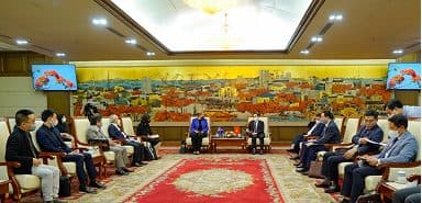 The City Party Secretary received and worked with the Senior Commissioner of Victoria State (Australia)