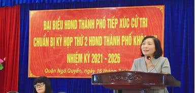 Ngo Quyen 지역의 유권자들은 시가 해당 지역의 여러 주요 교통 프로젝트의 진행을 가속화하고 오래된 아파트를 개조하기를 원합니다.