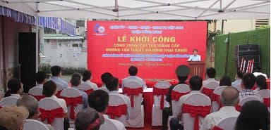 Hong Bang 지구 Trai Chuoi ward Tan Thuat 거리 개조 및 업그레이드 프로젝트 시작