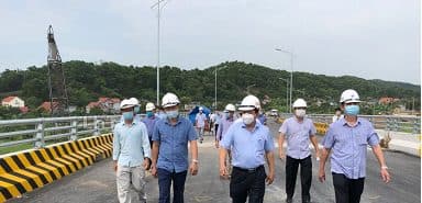 Dinh 교량, Quang Thanh 교량 건설 투자 프로젝트 진행 상황 확인