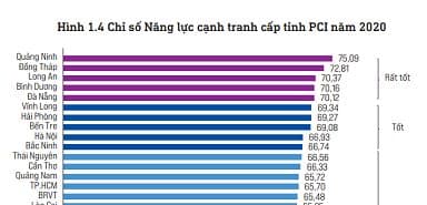 PCI 地方競争力指数 2020: ハイフォンは 7 位にランクされ、2019 年と比較して 3 位上昇しました