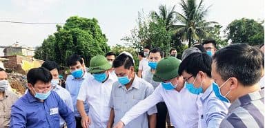 市人民委員会委員長がル・チャン地区の主要プロジェクトの実施状況を視察