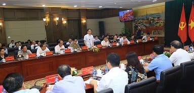 Làm việc tại Hải Phòng, Phó thủ tướng Vũ Đức Đam: Hải Phòng phải đi đầu cả nước trong cải thiện môi trường đầu tư kinh doanh