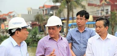 Lãnh đạo thành phố kiểm tra tiến độ thực hiện Dự án cải tạo đường nối cầu Lạng Am, Nhân Mục huyện Vĩnh Bảo