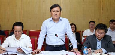 Thứ trưởng Vũ Đại Thắng làm việc với Đoàn cán bộ đại diện xúc tiến đầu tư tại nước ngoài