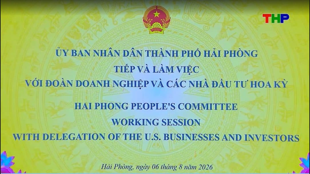 Hải Phòng hoan nghênh doanh nghiệp Hoa Kỳ hợp tác đầu tư tại Hải Phòng