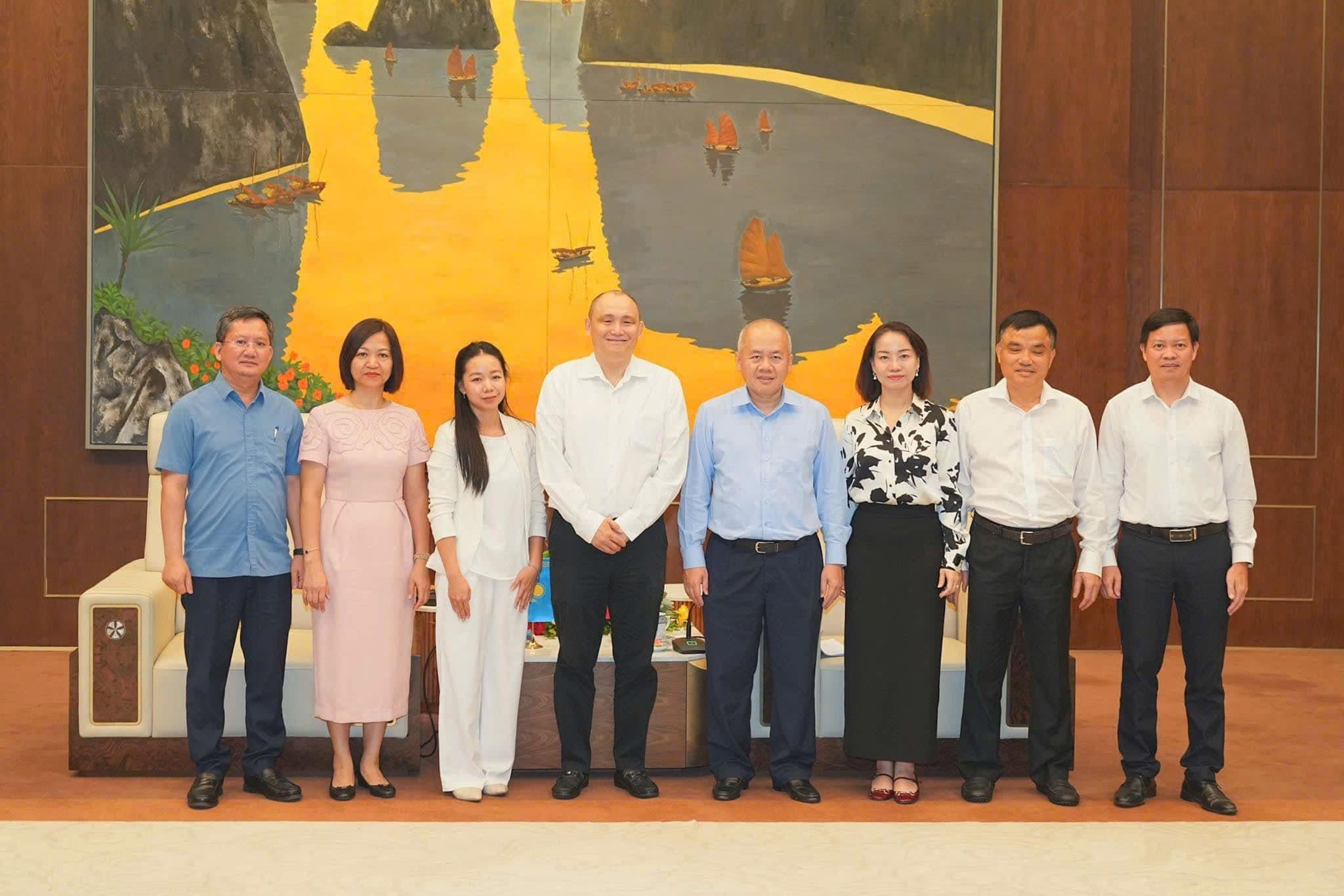 Tiếp xã giao Ngài Kanat Tumysh, Đại sứ đặc mệnh toàn quyền Kazakhstan tại Việt Nam