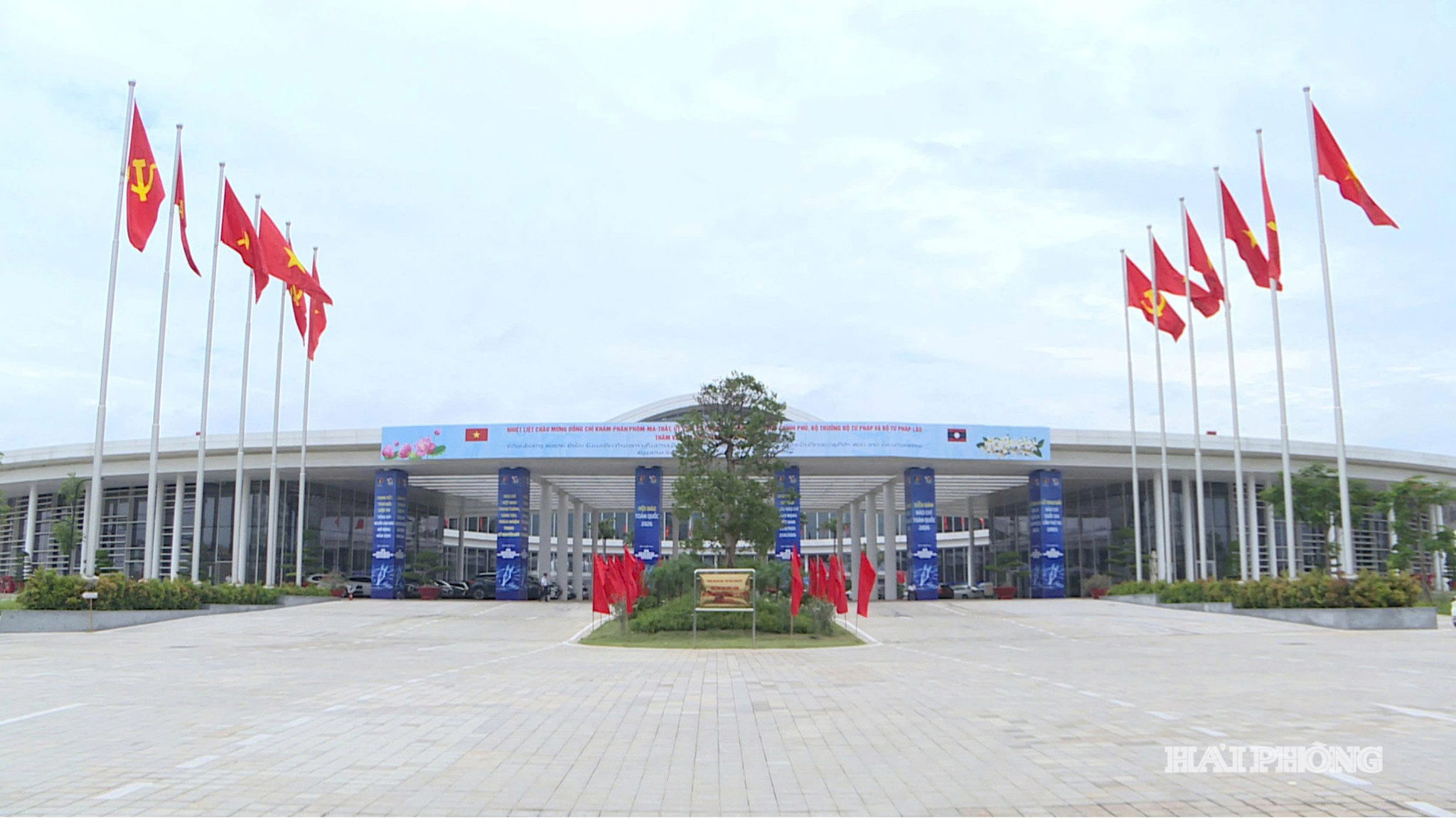 Hội Báo toàn quốc được tổ chức tại Trung tâm Hội nghị - Biểu diễn thành phố Hải Phòng.